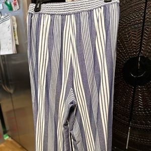 Mara Hoffman wide leg elasticized high waist pant!